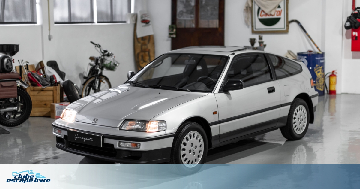 Em Portugal há um Honda CRX por estrear, ? e pode ser teu!
