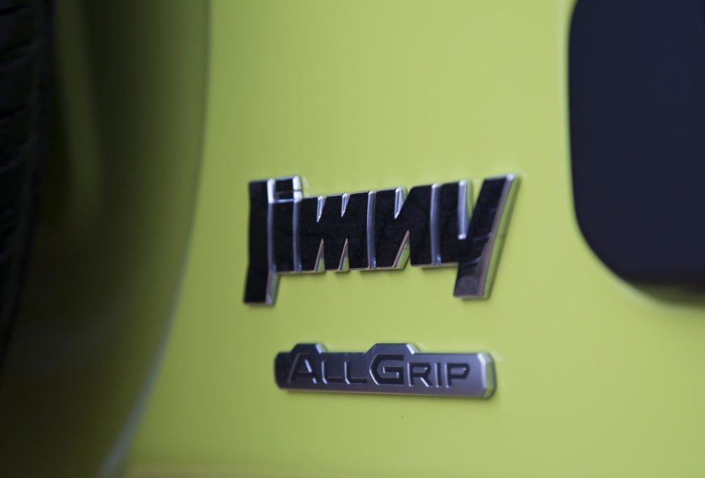 Lettering Jimny AllGrip