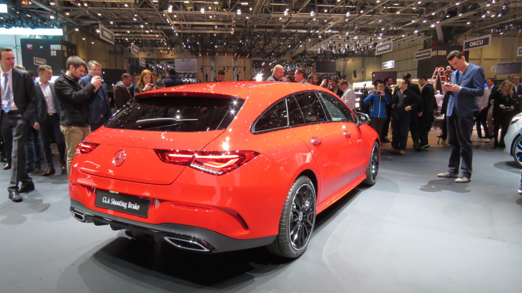 Mercedes Benz CLA Shooting Brake Genebra 2019