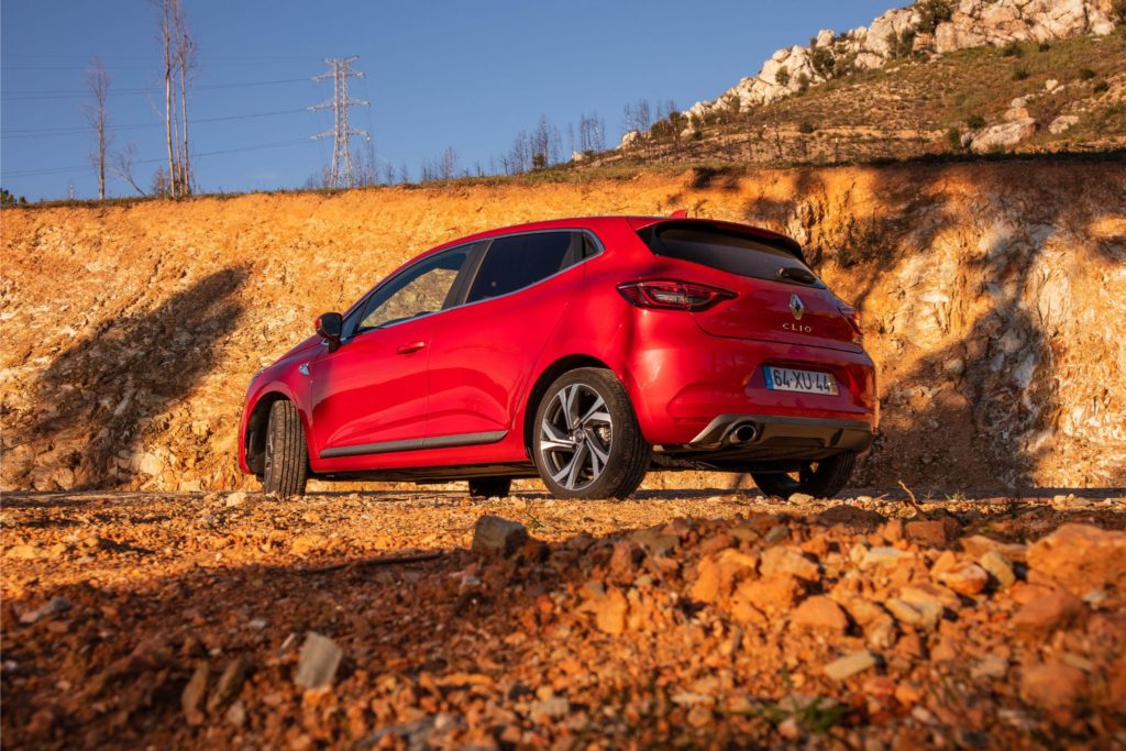 Renault Clio vista de traseira