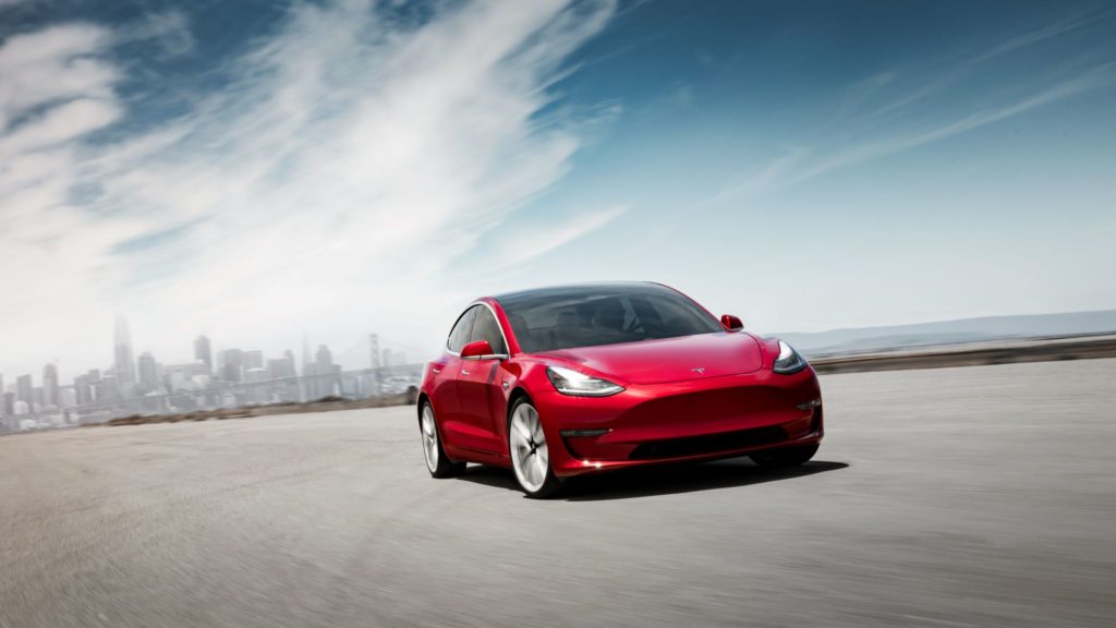 coty tesla model 3