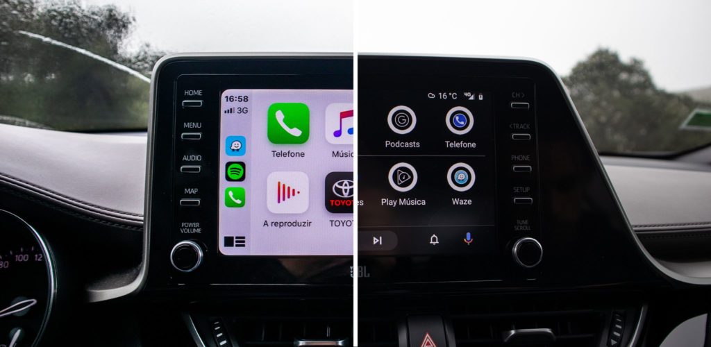 Apple Carplay e Android auto
