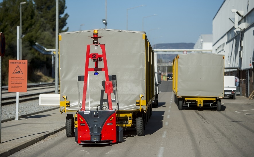 SEAT Martorell robots autónomos