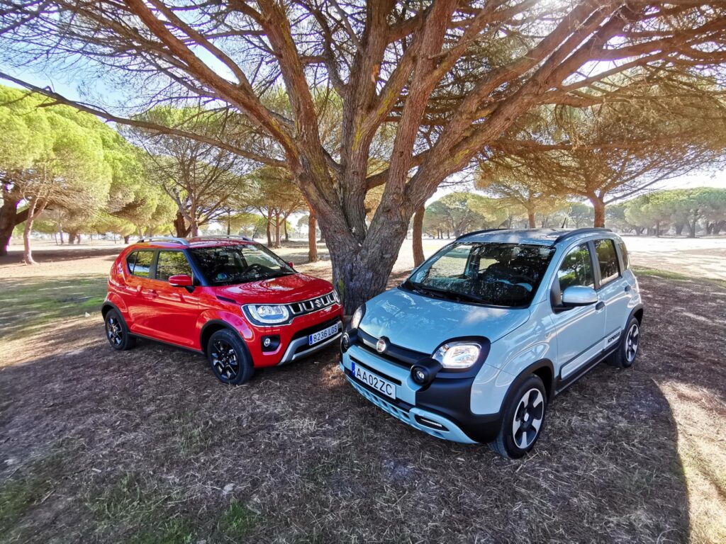 Fiat Panda vs Suzuki Ignis 164