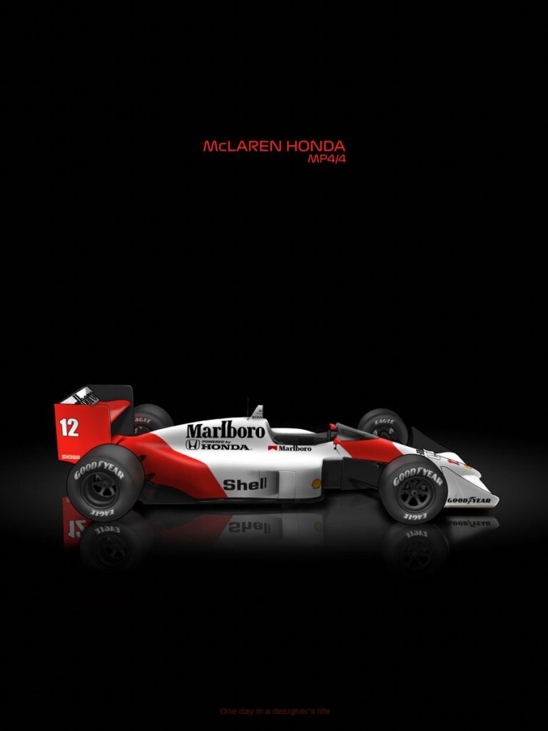 One day in a designer life senna mclaren