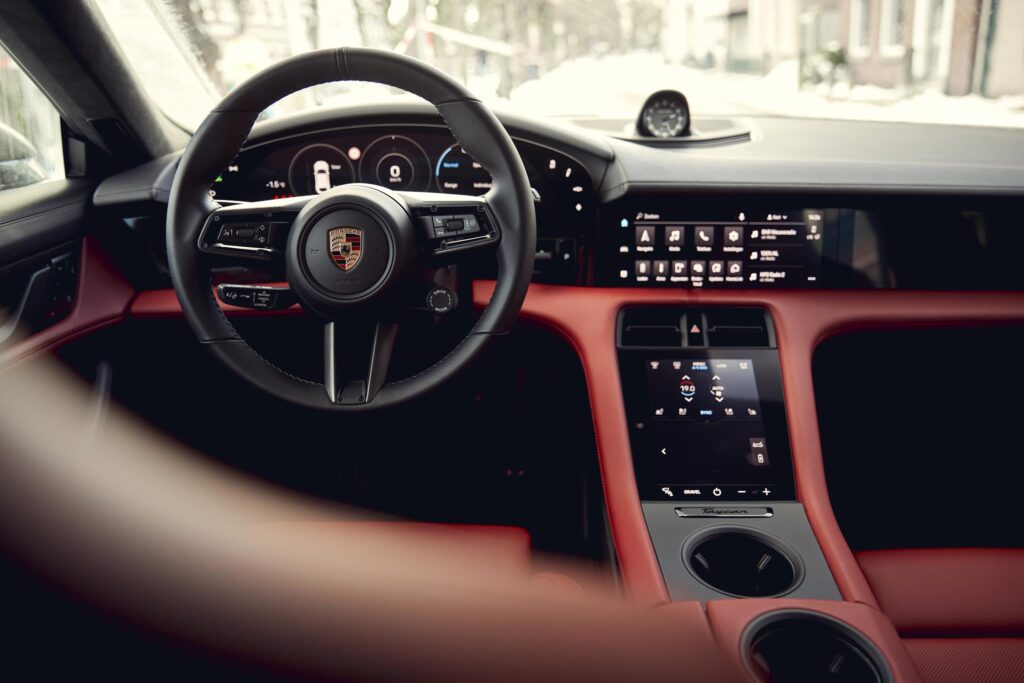 Porsche Taycan Cross Turismo interior 1