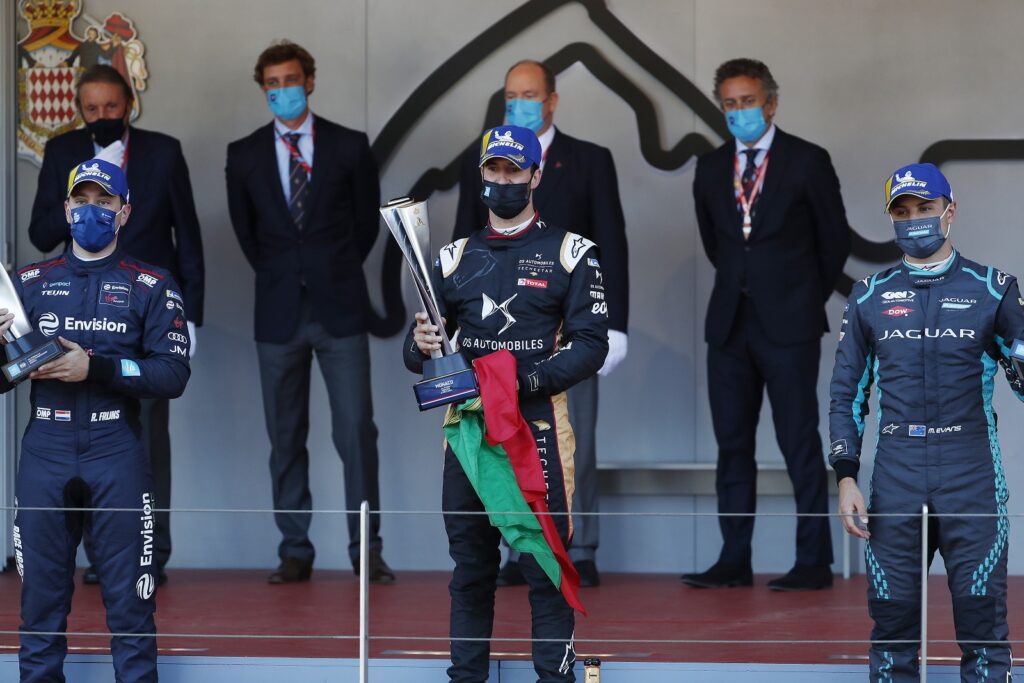 António Félix da Costa E Prix Monaco Pódio