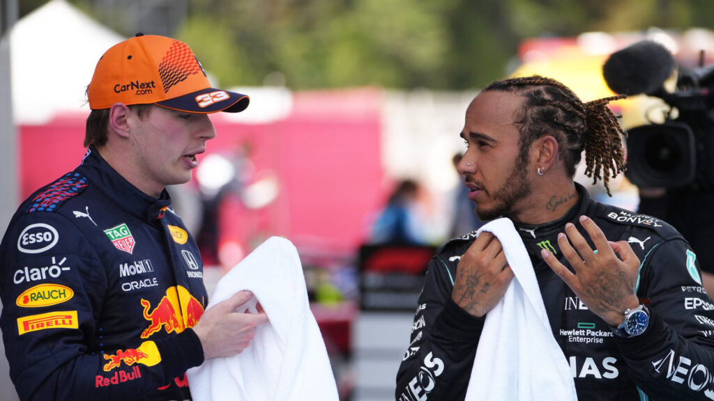 Max Verstappen Lewis Hamilton