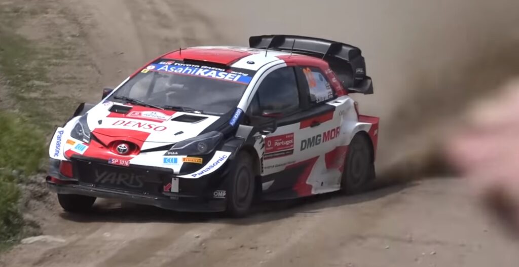 Rally de Portugal 2021 Toyota Elfyn Evans 2