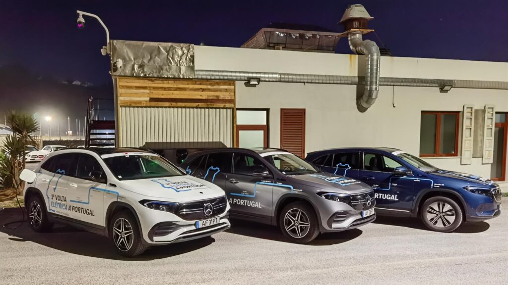 Volta Elétrica a Portugal EQA Mercedes EQ Lounge 1