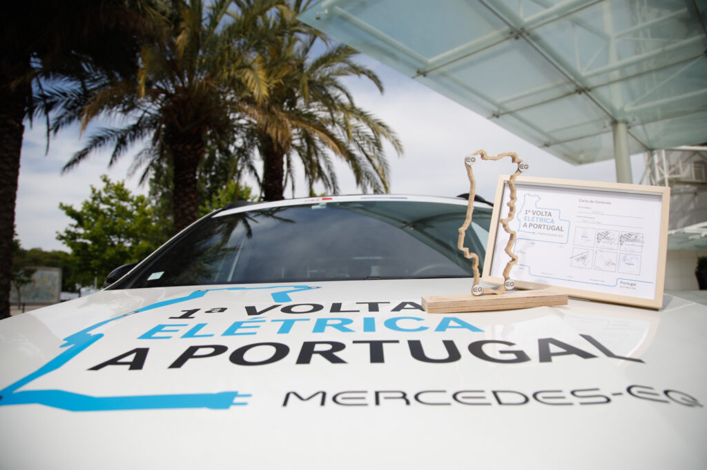 Volta Elétrica a Portugal Mercedes EQA 104