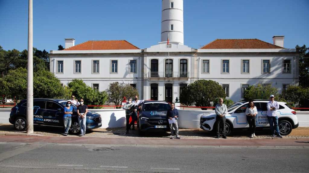 Volta Elétrica a Portugal Mercedes EQA 63