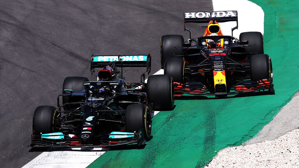 hamilton and verstappen formula 1 portugal 2021