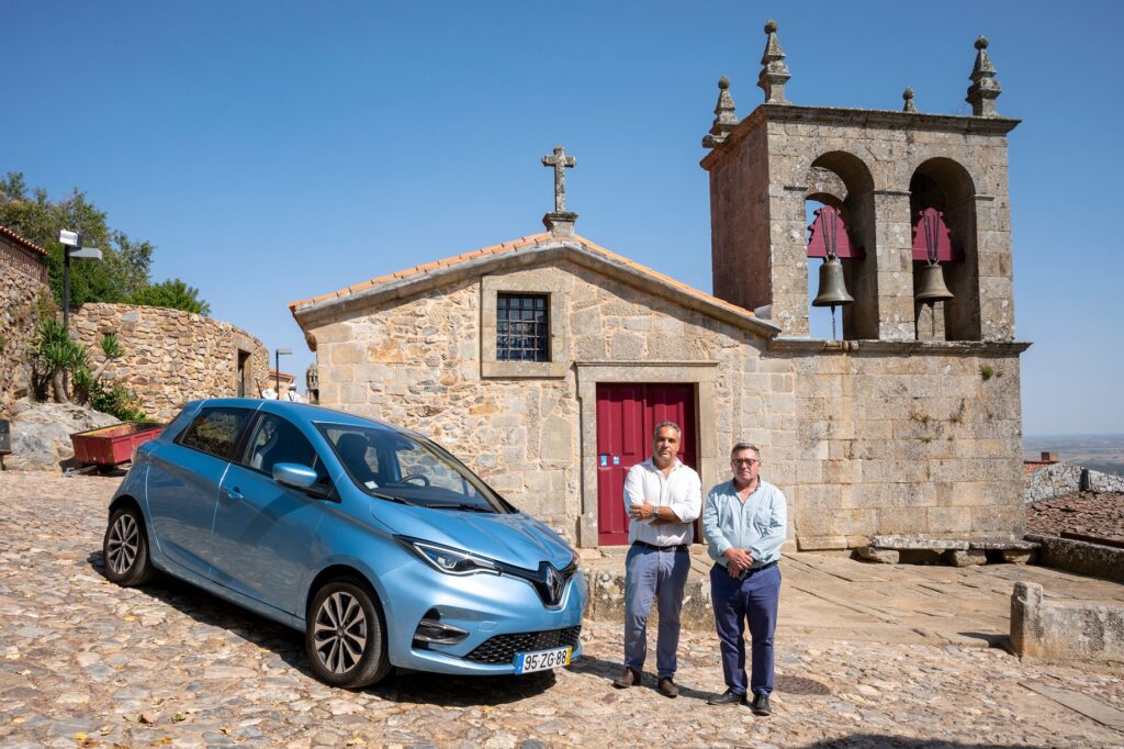 Aldeia Historica Castelo Rodrigo Renault ZOE 4