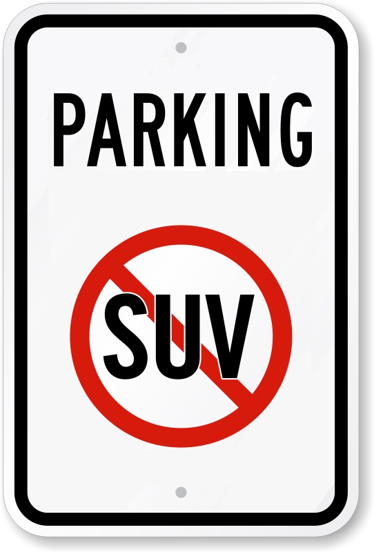 parking no suv