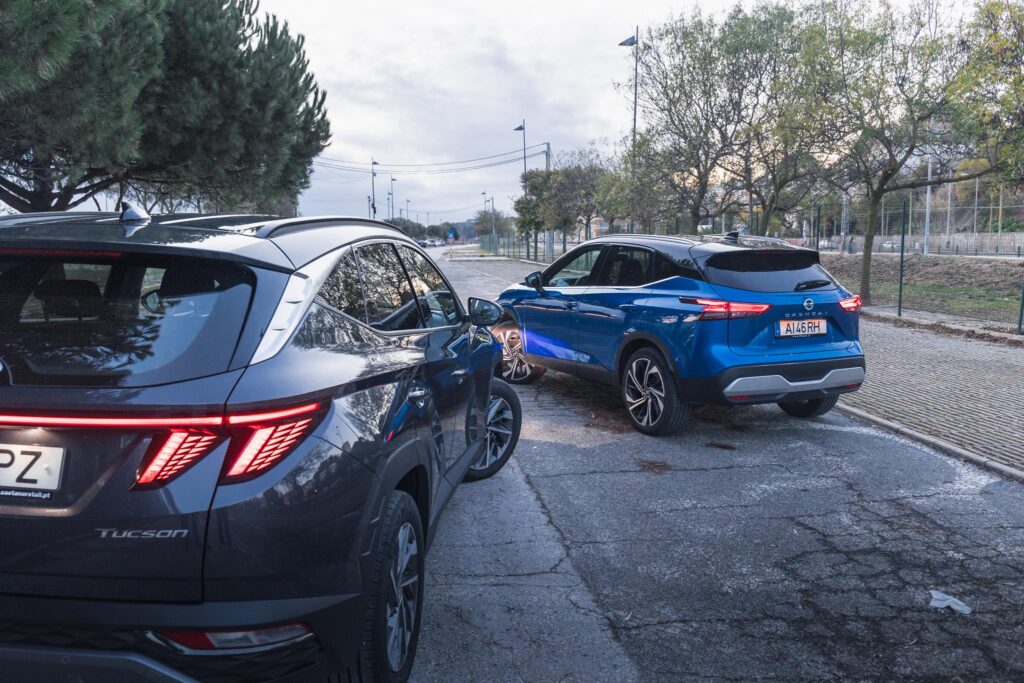 Comparativo Hyundai Tucson vs Nissan Qashqai 22