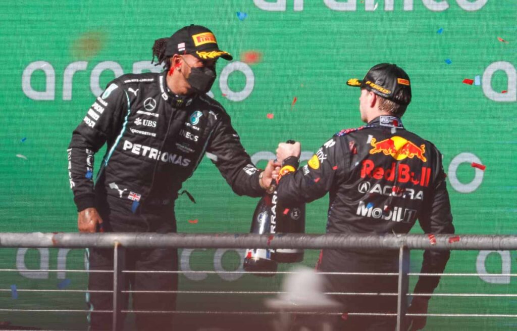 Lewis Hamilton Max Verstappen