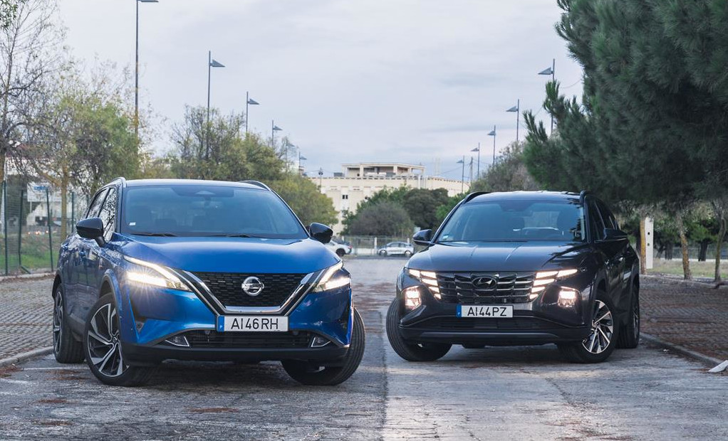 Comparativo Nissan Qashqai Hyundai Tucson