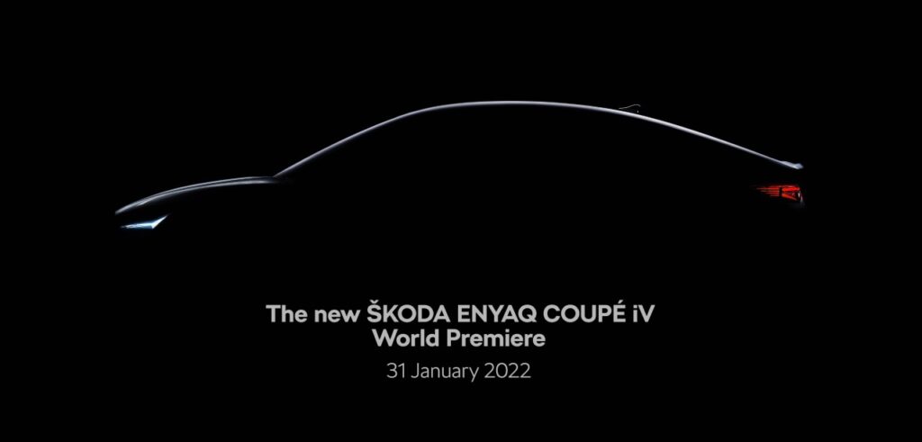 SKODA ENYAQ COUPE iV Silhouette