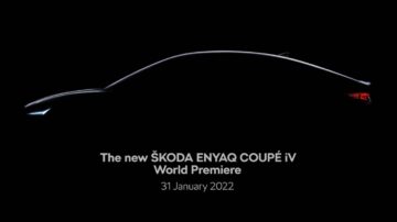 SKODA ENYAQ COUPE iV Silhouette