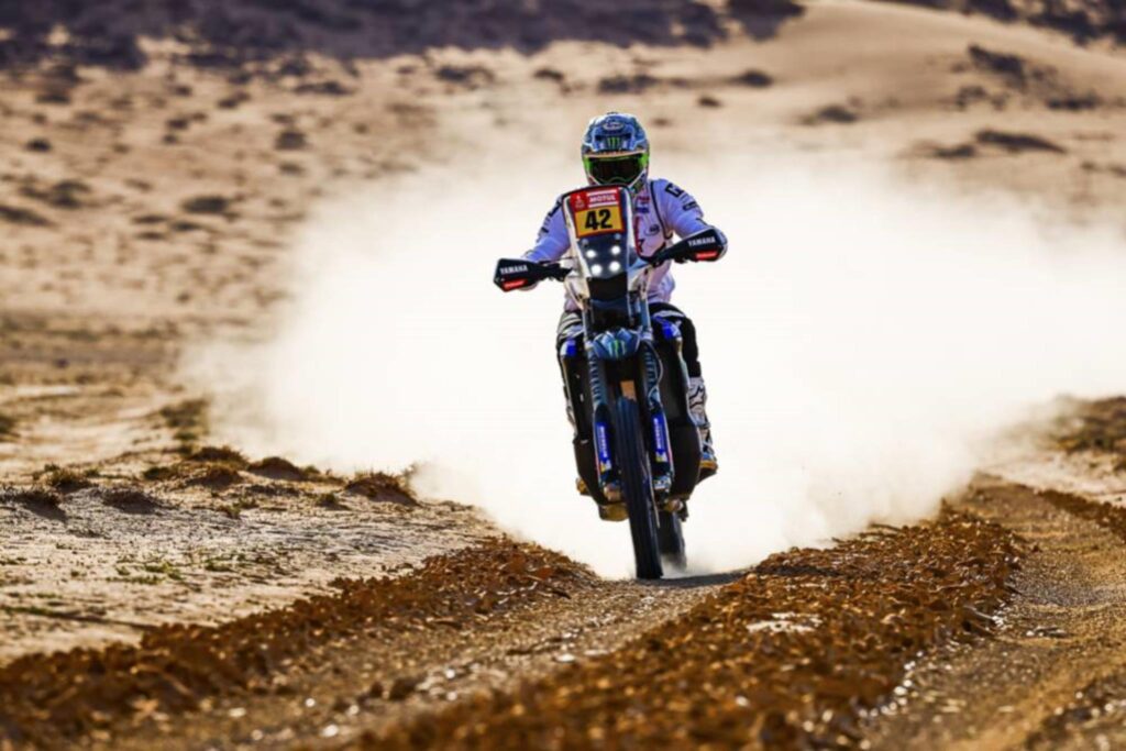 Adrien Van Beveren Monster Energy Yamaha Rally Team Stage 6 Dakar 2022