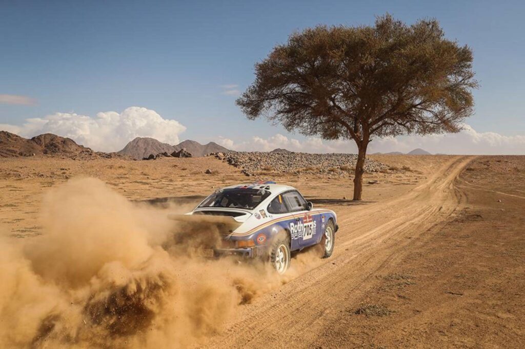 Amy Lerner Porsche 911SC Dakar Classic 2022