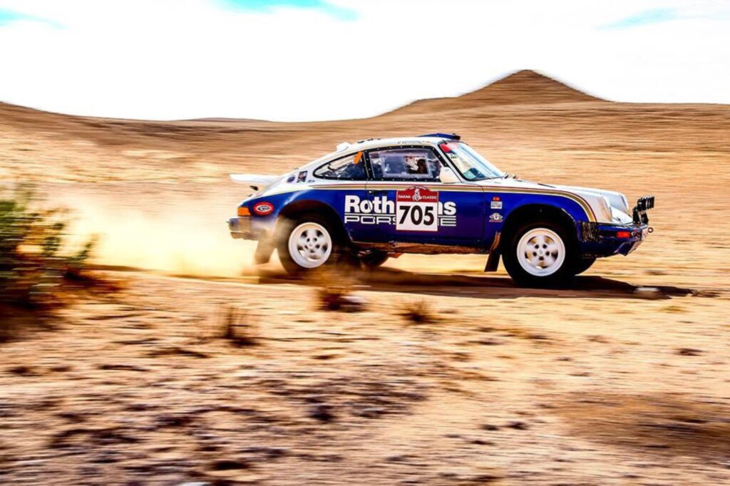 Amy Lerner Porsche 911SC Dakar Classic 2022 3
