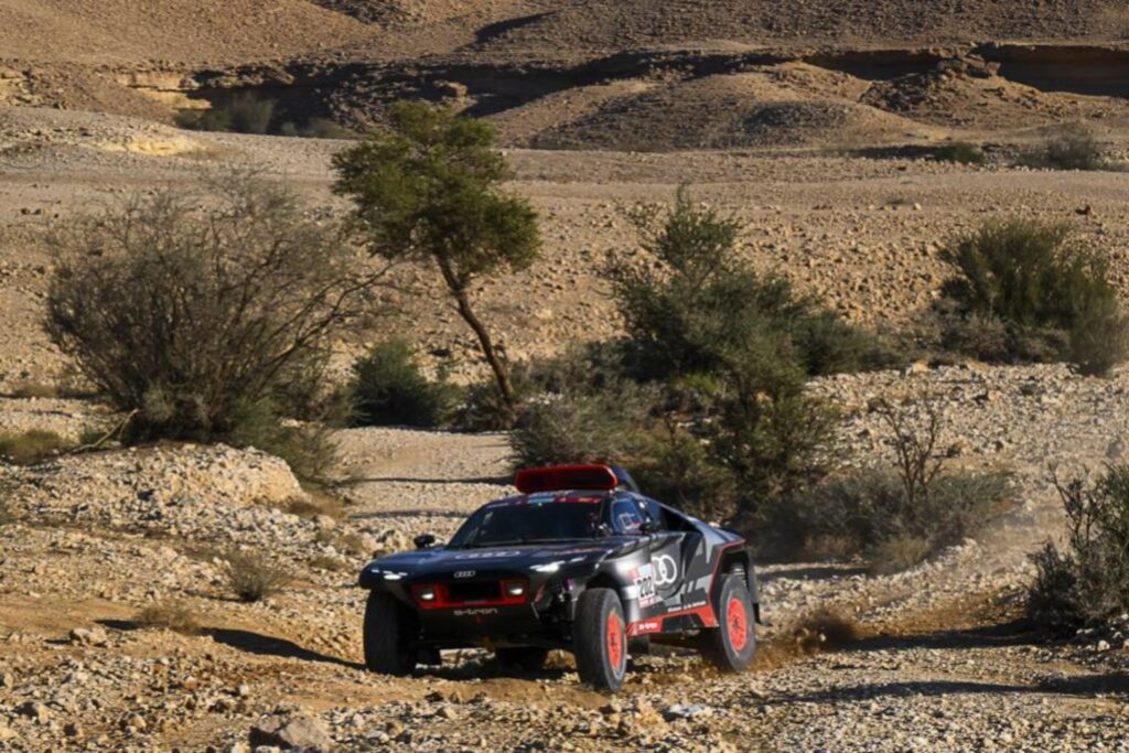 Carlos Sainz Team Audi RS Q e tron Stage 5 Dakar 2022