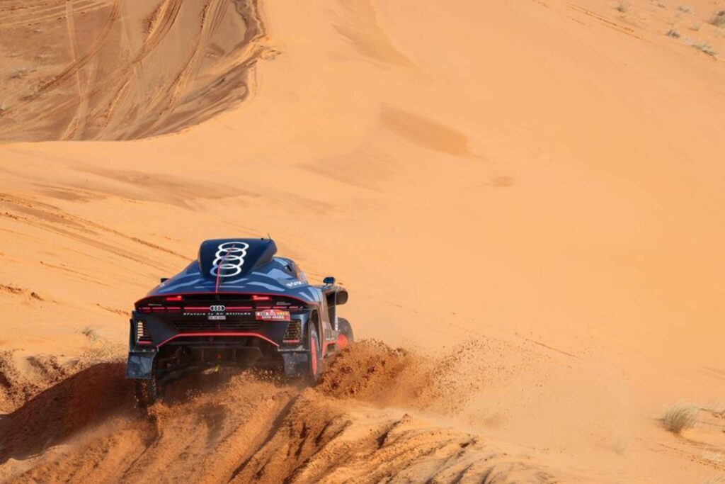 Carlos Sainz Team Audi Sport Stage 3 Dakar 2022 2