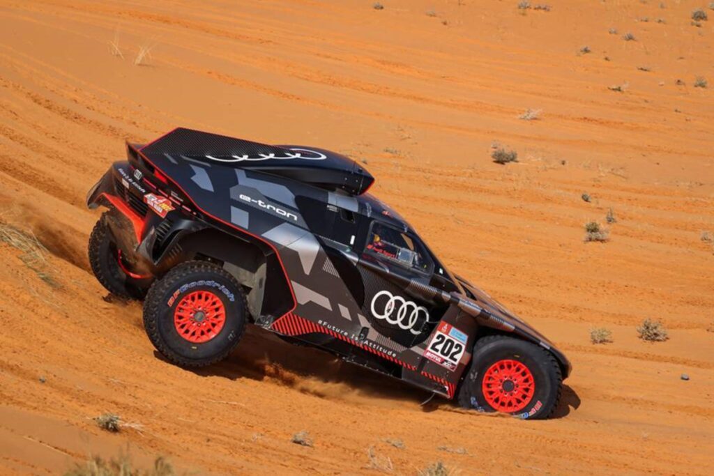 Carlos Sainz Team Audi Sport Stage 3 Dakar 2022 3