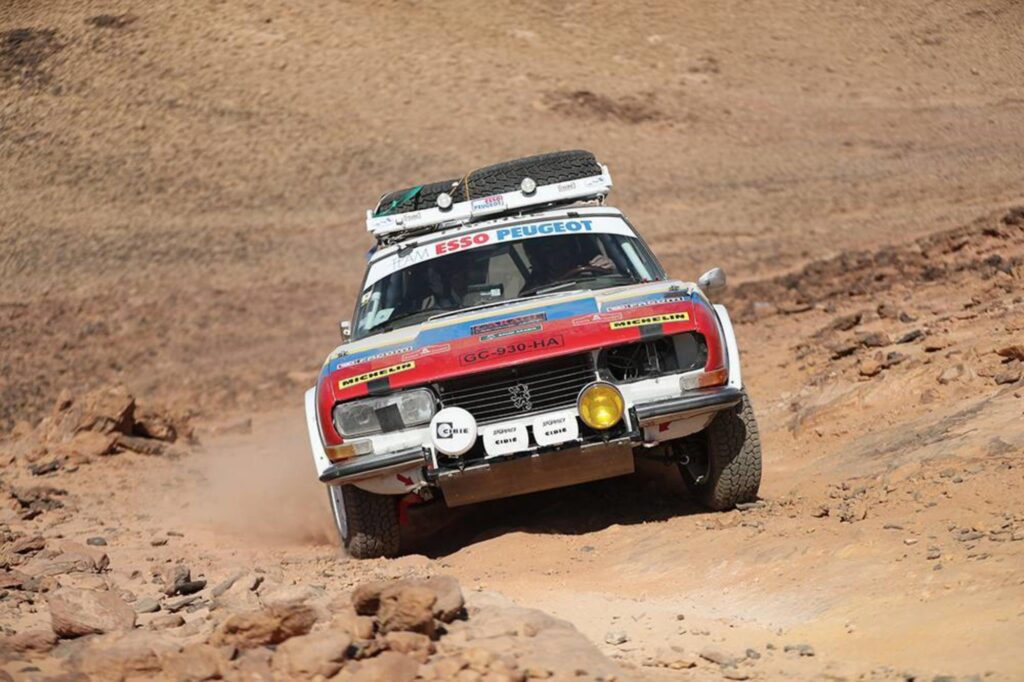 Christiphe Dindy Peugeot 504 Dakar Classic 2022