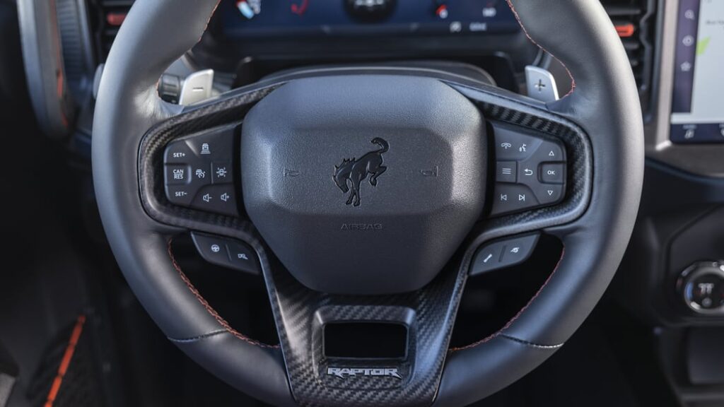 Ford Bronco Raptor interior 3