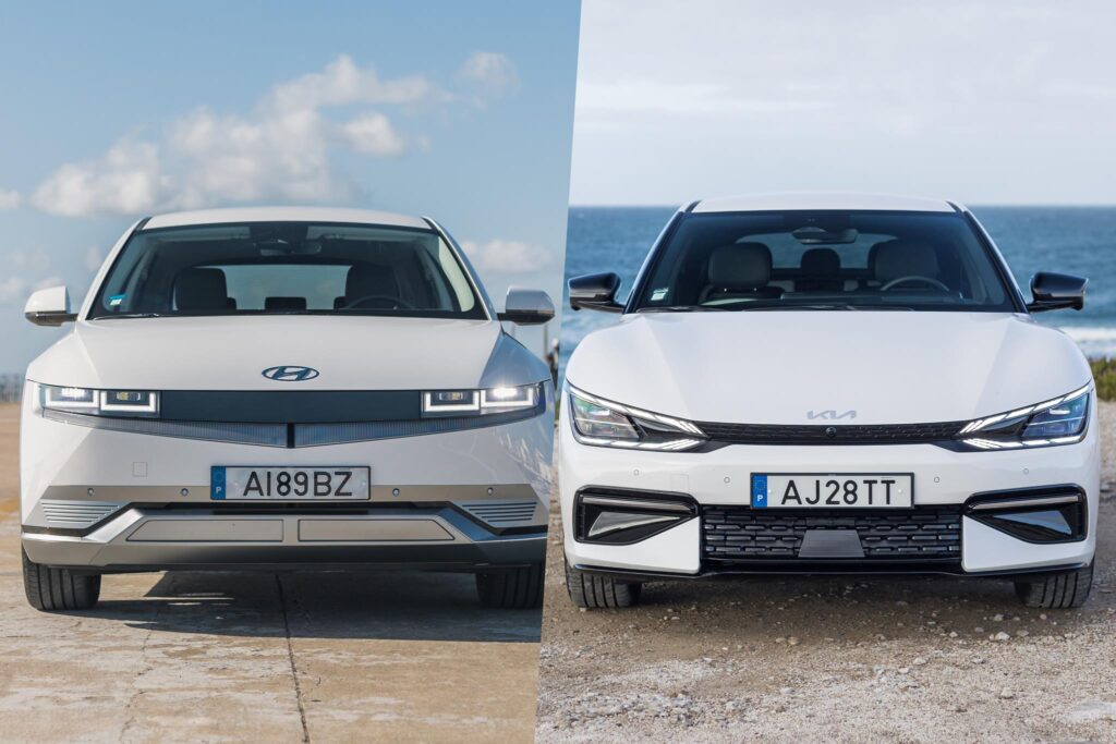 Hyundai IONIQ 5 vs Kia EV6 2