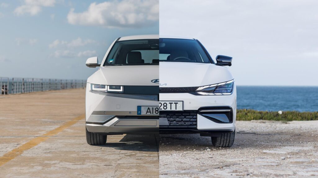 Hyundai IONIQ 5 vs Kia EV6 6