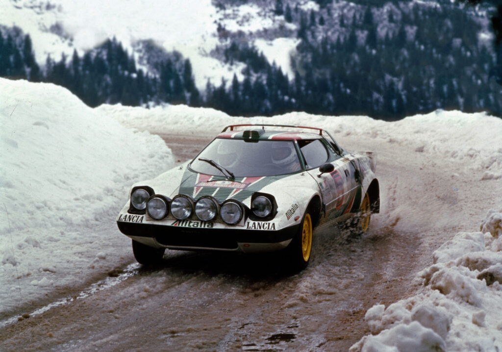 Lancia Stratos hf monte carlos rally Carlos Tavares