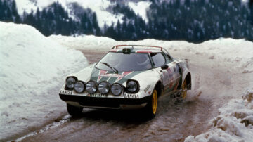 Lancia Stratos hf monte carlos rally Carlos Tavares