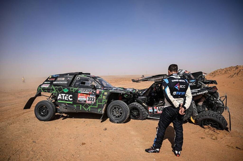 Marco Carrara vs Sergei Kariakin Stage 6 Dakar 2022 2