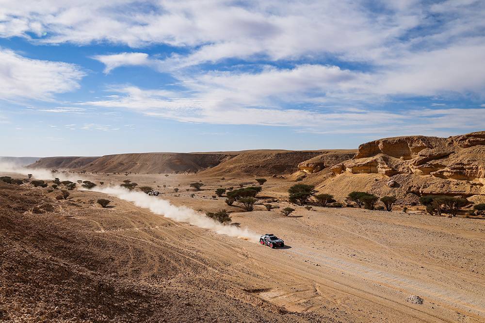Mattias Ekstrom Team Audi Sport Stage 6 Dakar 2022
