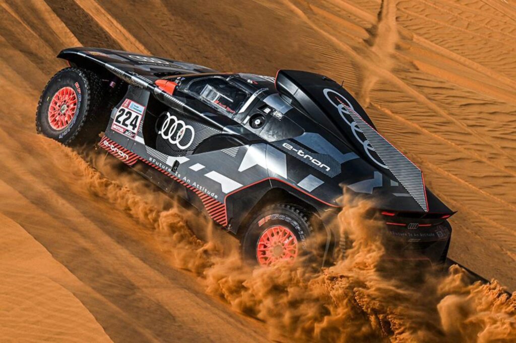 Mattias Ekstrom Team Audi Sport Stage 8 Dakar 2022