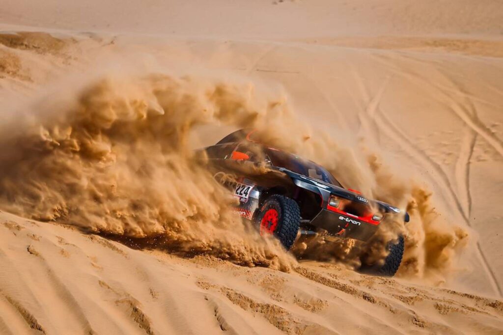 Mattias Ekstrom Team Audi Sport Stage 8 Dakar 2022 3
