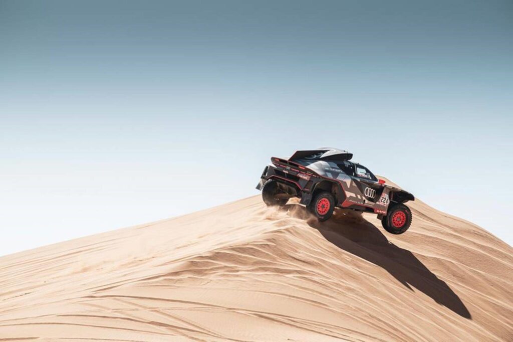 Mattias Ekstrom Team Audi Sport Stage 8 Dakar 2022 4