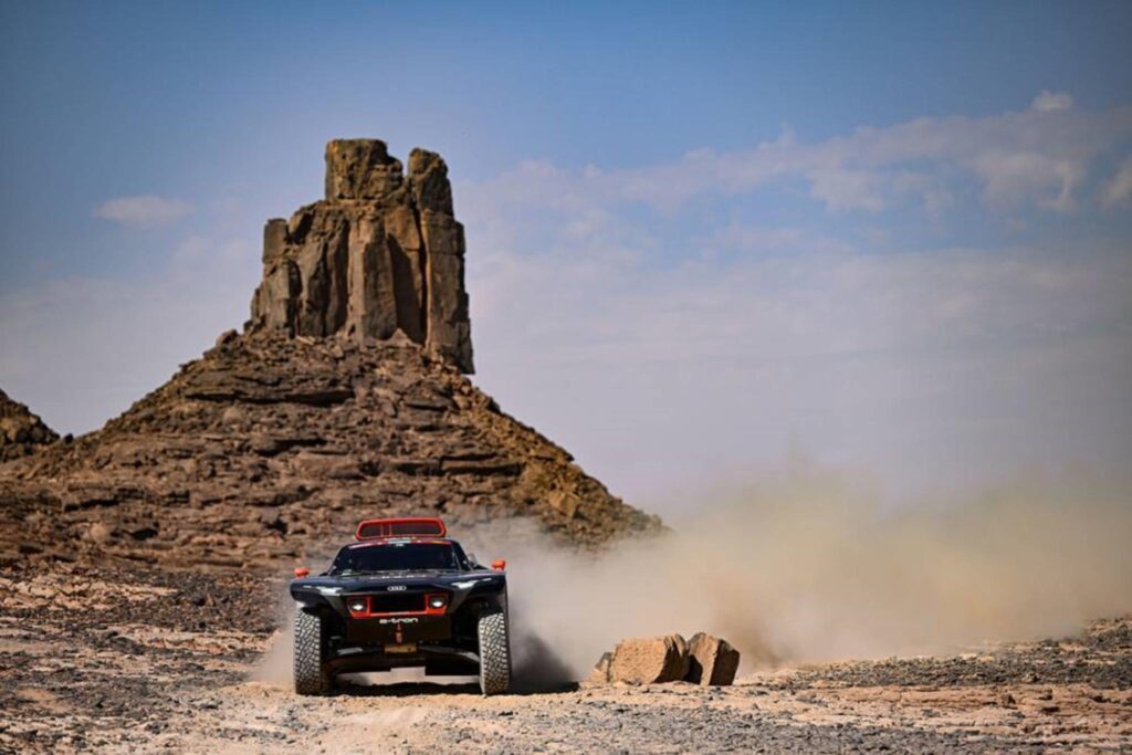 Mattias Ekstrom Team Audi Sport Stage 9 Dakar 2022