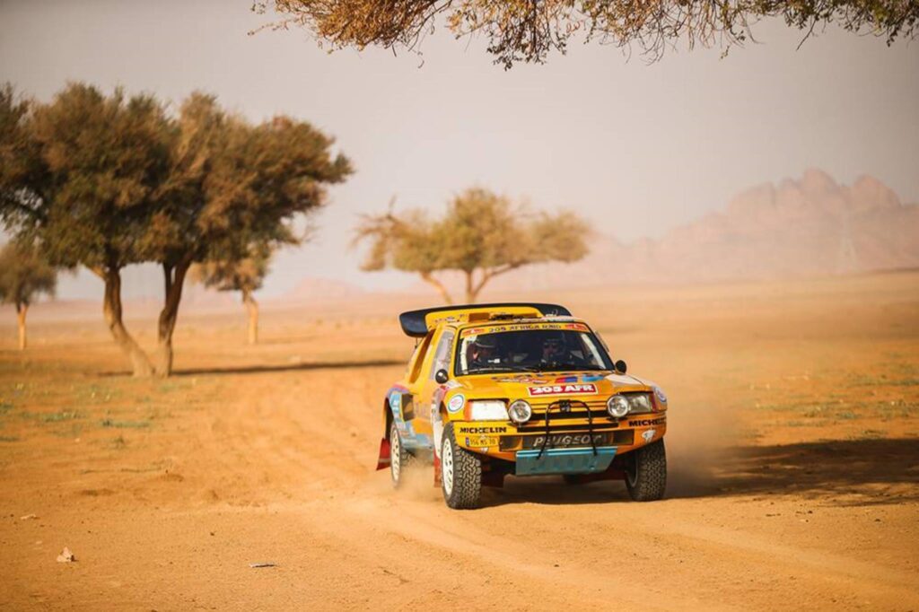 Phillippe Jacquot Peugeot 205 T16 Dakar Classic 2022