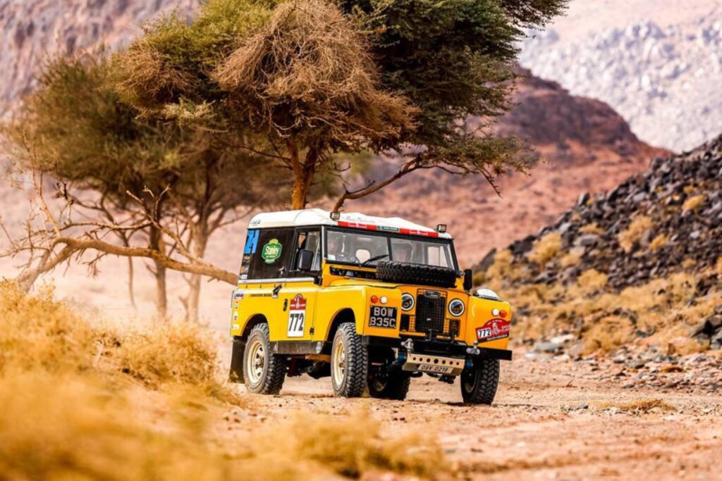 Randysek Dusan Land Rover Serie II Dakar Classic 2022
