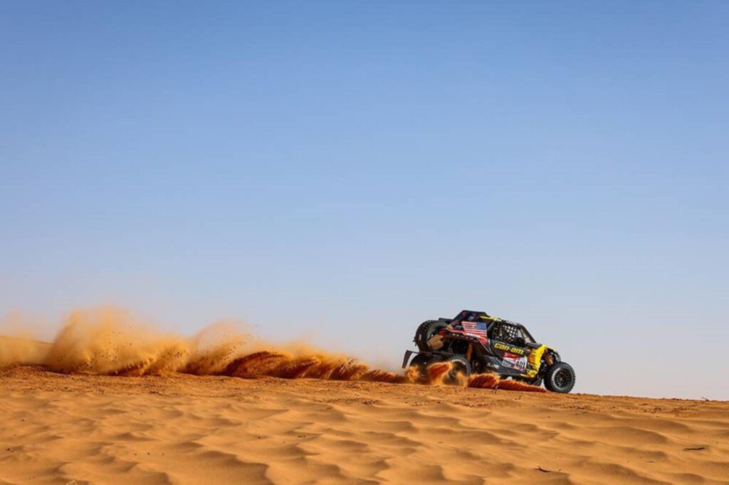 SSV Austin Jones Can Am Factory South Racing Stage 4 Dakar 2022