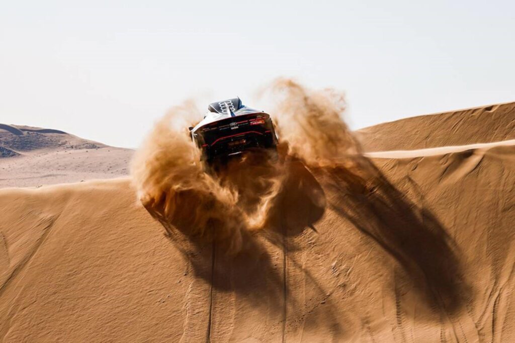 Stephane Peterhansel Audi Sport Stage 8 Dakar 2022 1