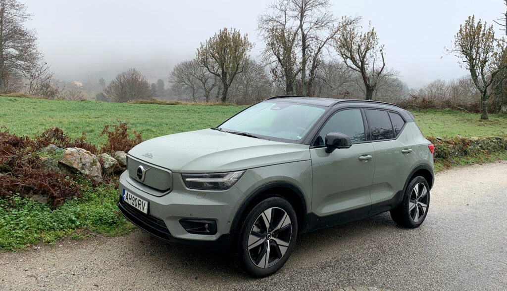 Um ano elétrico com o Volvo XC40 P8 Recharge