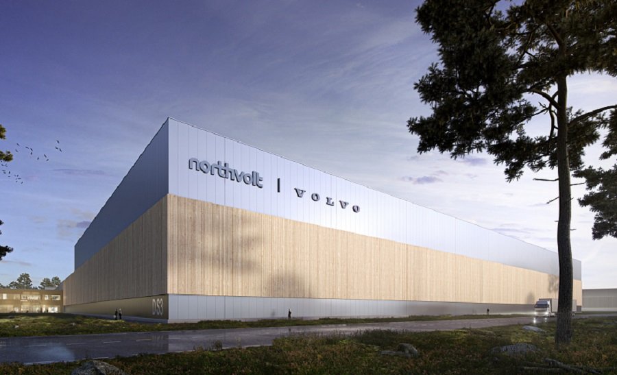 Volvo Northvolt battery plant Gothenburg