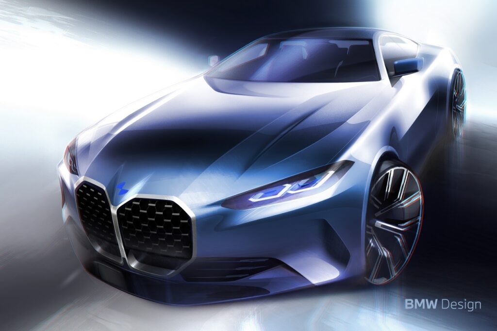 bmw coupe dessin