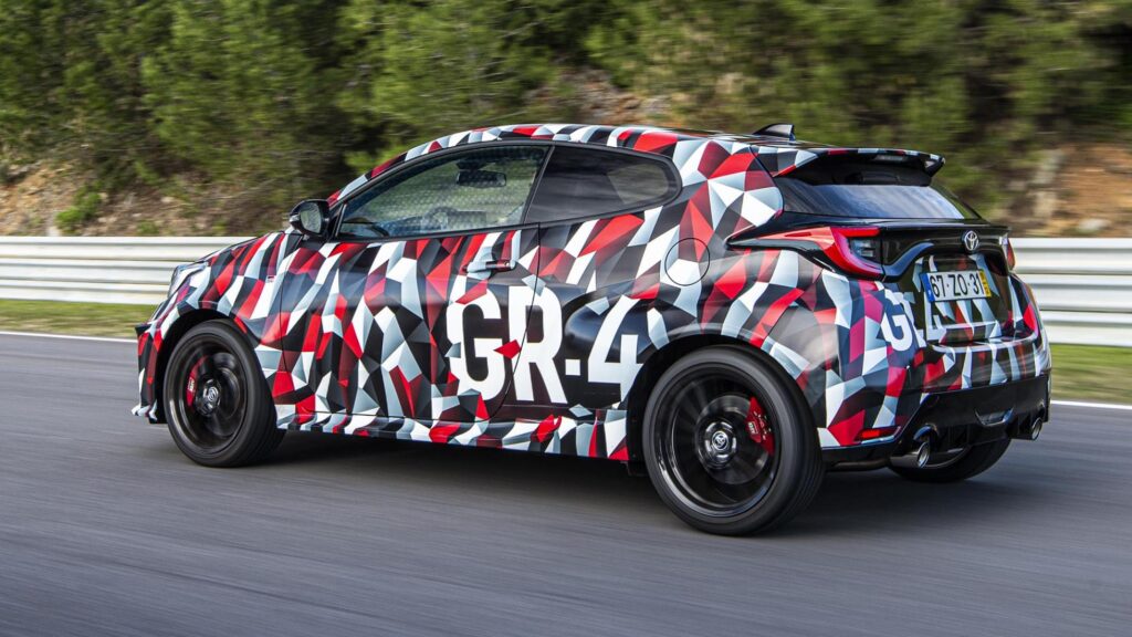 gr yaris 2020 test mule